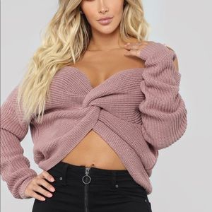 Fashion nova sweater NWT